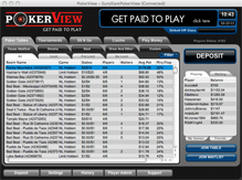 Screenshot Poker View Lobby