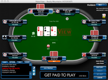 Screenshot Poker View Table
