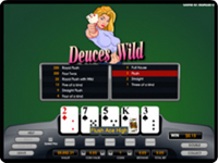 Merge Gaming Side Games - Video Poker - Deuces Wild